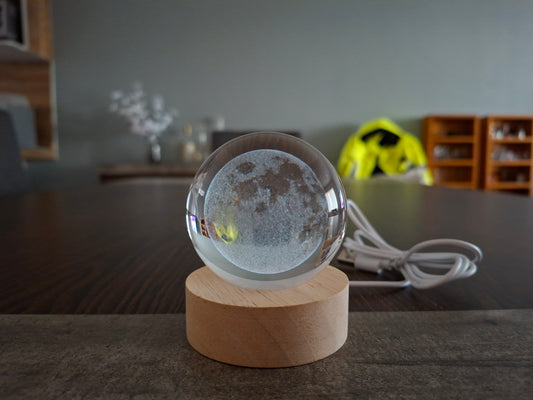 Esfera de cristal de Luna