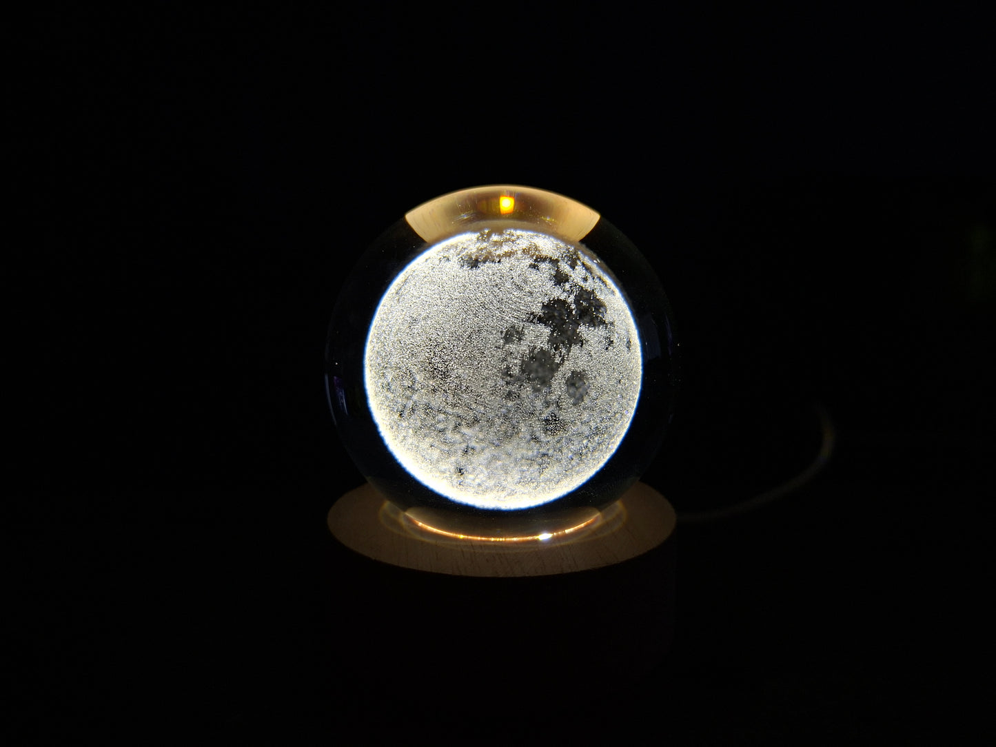 Esfera de cristal de Luna