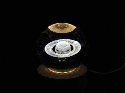 Esfera de cristal de Saturno